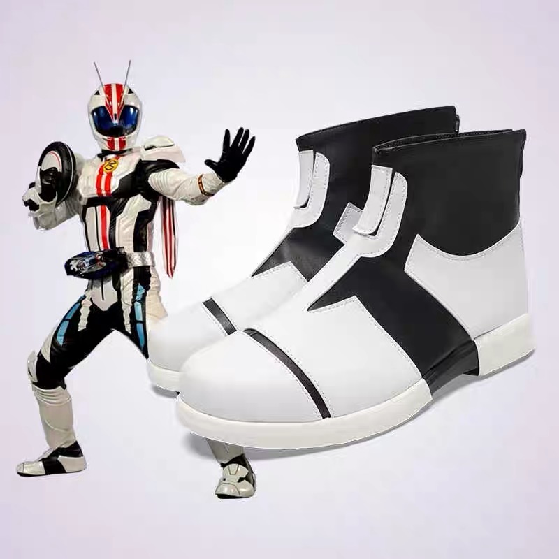 Anime Cosplay Kamen Rider - Kamen Rider Mach Deadheat Mach คอสเพลย์รองเท้ารองเท้าคริสต์มาสเกมอะนิเมะฮาโลวีน