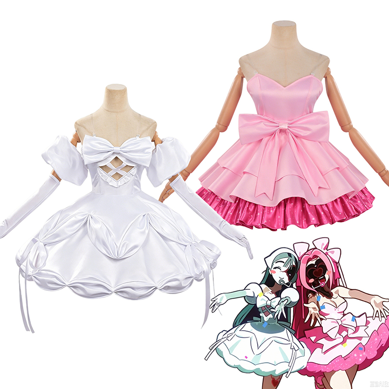 Anime Zombie Cosplay - ชุดคอสเพลย์ซอมบี้สเตทจากเอเลียนสเตจ ชุดเดรสผู้หญิง ชุดแสดงบนเวที ชุดฮาโลวีน งานคาร์นิวัล ปาร์ตี้