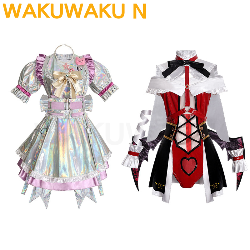 Cosplay Anime N - ในสต็อก KAngel Ame-chan คอสเพลย์เครื่องแต่งกายเกม NEEDY GIRL