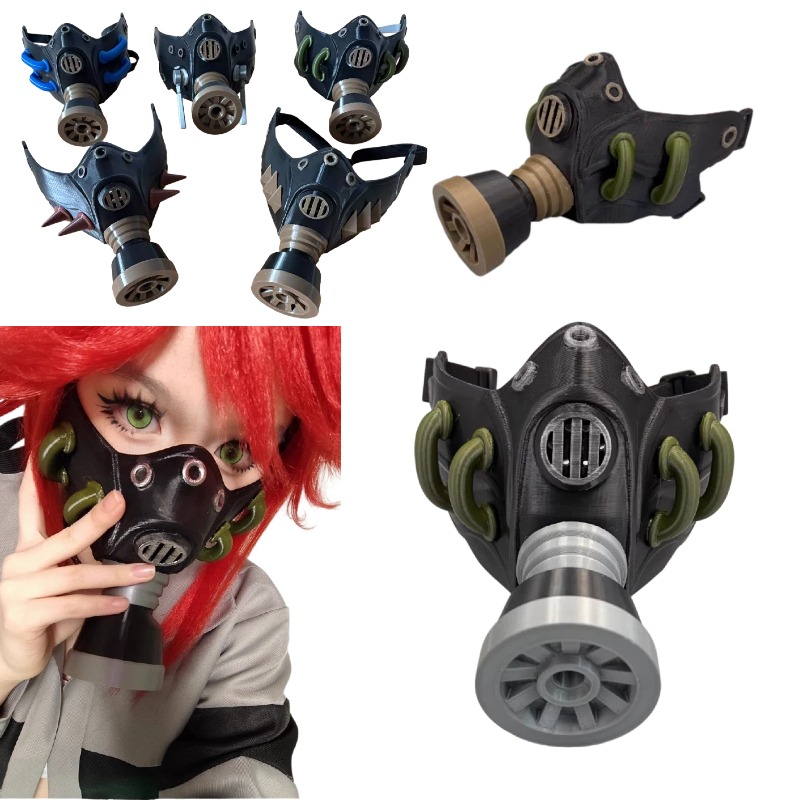 Anime Cosplay Mask - ริโย รูโด ทัมซี ซันกะ เอนจิน กีต้าคอสเพลย์พร็อพ