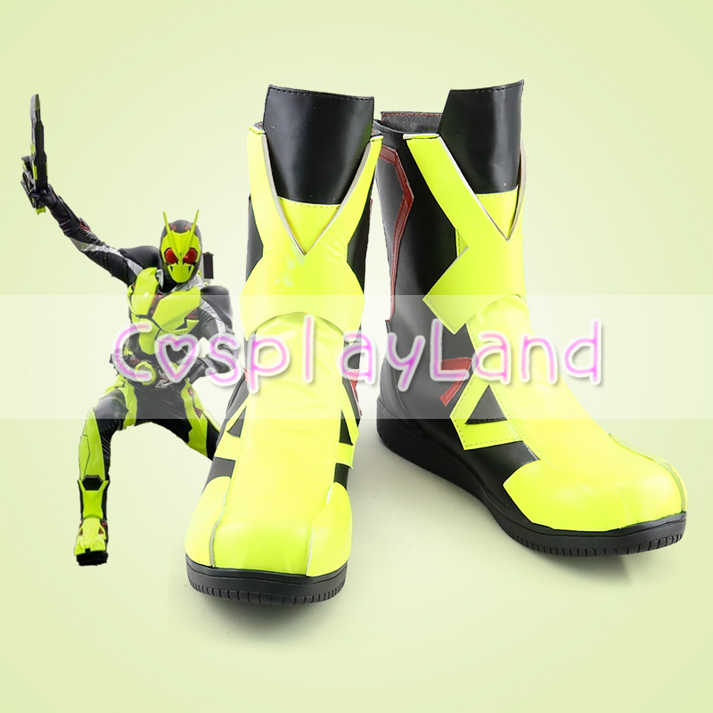 Anime Cosplay Kamen Rider - Kamen Rider Masked Rider Zero-Oneคอสเพลย์รองเท้ารองเท้าผู้ชายรองเท้าเครื่องแต่งกายที่กำหนดเองอุปกรณ์เสริมฮาโลวีนPartyรองเท้า