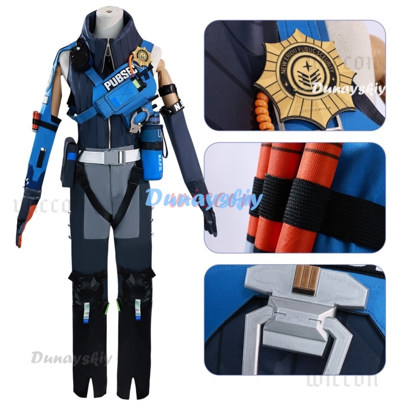 Cosplay Anime N - เซธ โลเวลล์ ชุดคอสเพลย์จาก Zenless Zone Zero