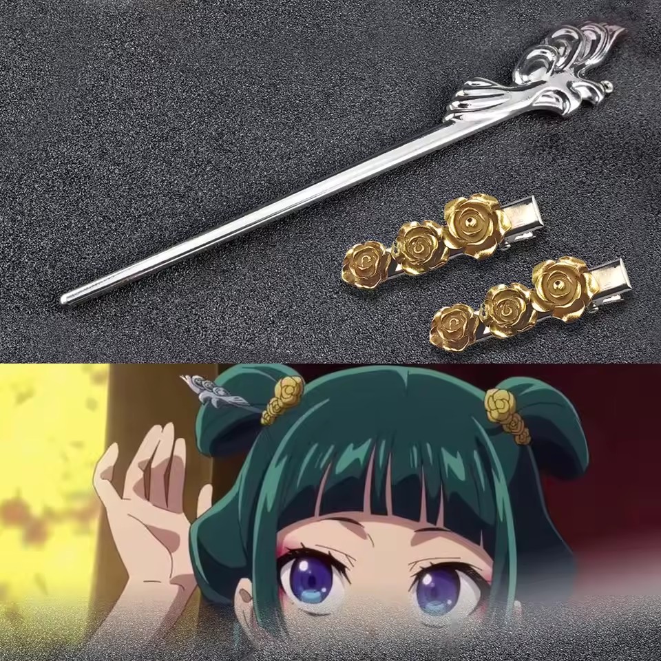 Anime Cosplay Shop - Apothecary ไดอารี่โลหะผสม Hairpins อะนิเมะคอสเพลย์สไตล์อุปกรณ์เสริมผม Props Headwear