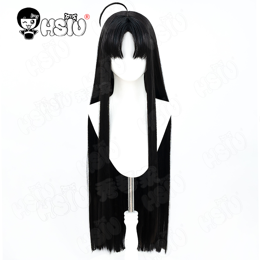 Awa Subaru คอสเพลย์วิกผม HSIU  - Anime Cosplay Long Black Hair บทวิจารณ์และราคา