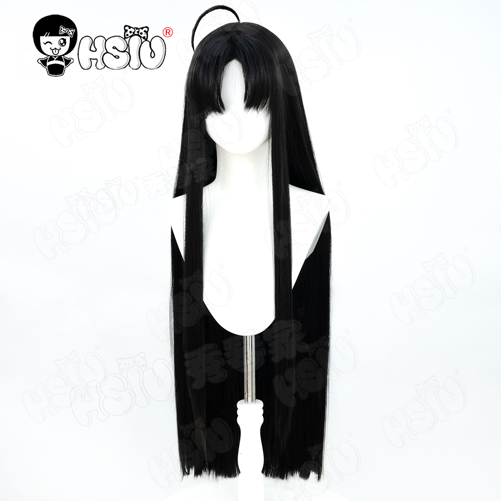 Awa Subaru คอสเพลย์วิกผม HSIU  - Anime Cosplay Long Black Hair บทวิจารณ์และราคา