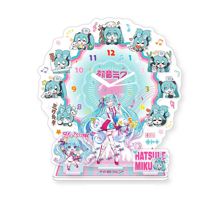 นาฬิกาอะคริลิกตั้งโต๊ะลายฮัตสึ - Cosplay Anime N บทวิจารณ์และราคา