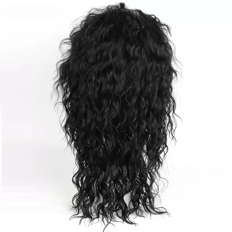 คอสเพลย์อนิเมะไมเคิล แจ็คสัน ว - Anime Cosplay Long Black Hair บทวิจารณ์และราคา