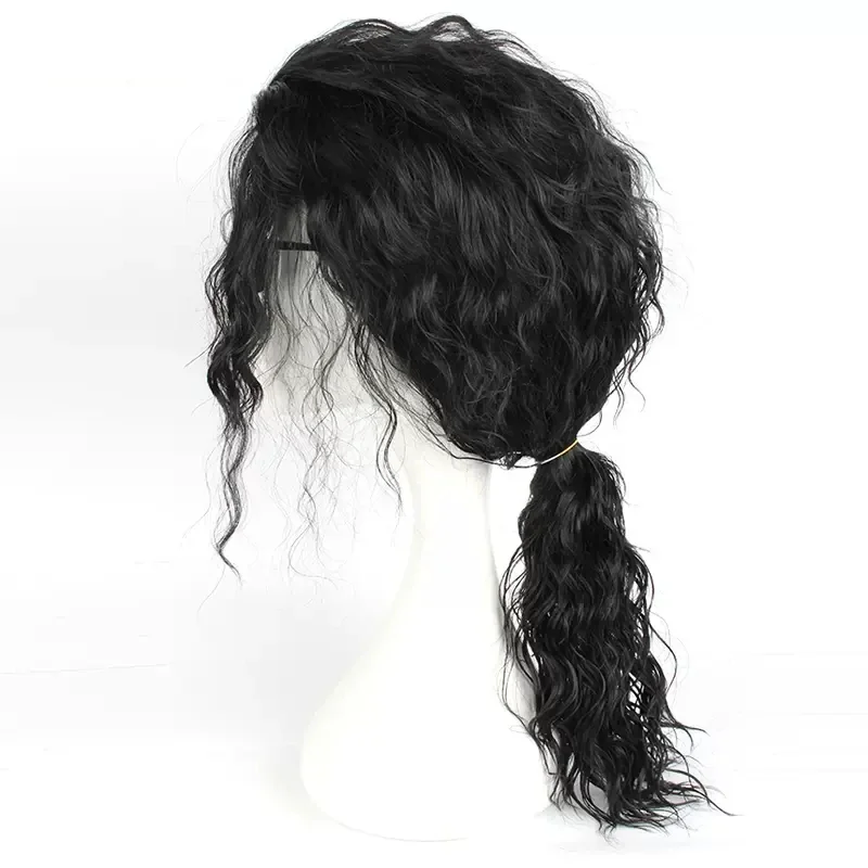 คอสเพลย์อนิเมะไมเคิล แจ็คสัน ว - Anime Cosplay Long Black Hair บทวิจารณ์และราคา