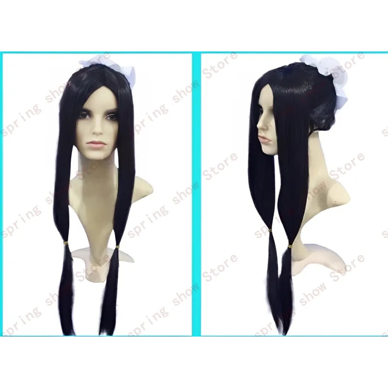 DY20JP อะนิเมะแลนด์ออฟวอเตอร์  - Anime Cosplay Long Black Hair บทวิจารณ์และราคา