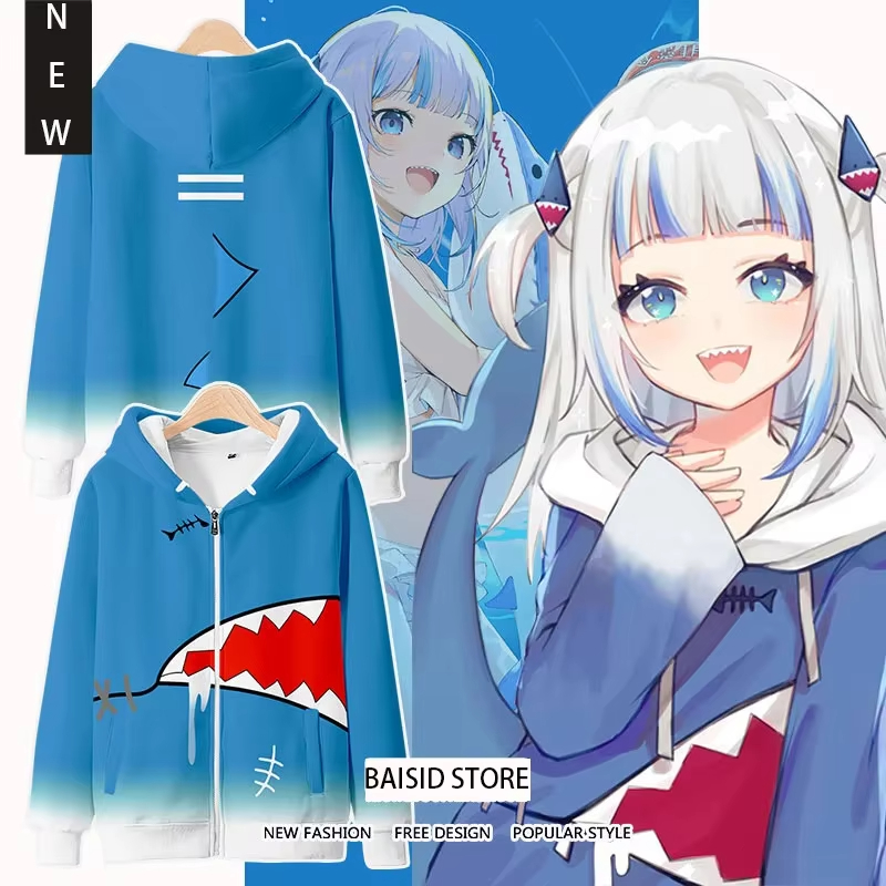 อะนิเมะGawr Guraคอสเพลย์ 3Dการ - Anime Cosplay Shop บทวิจารณ์และราคา