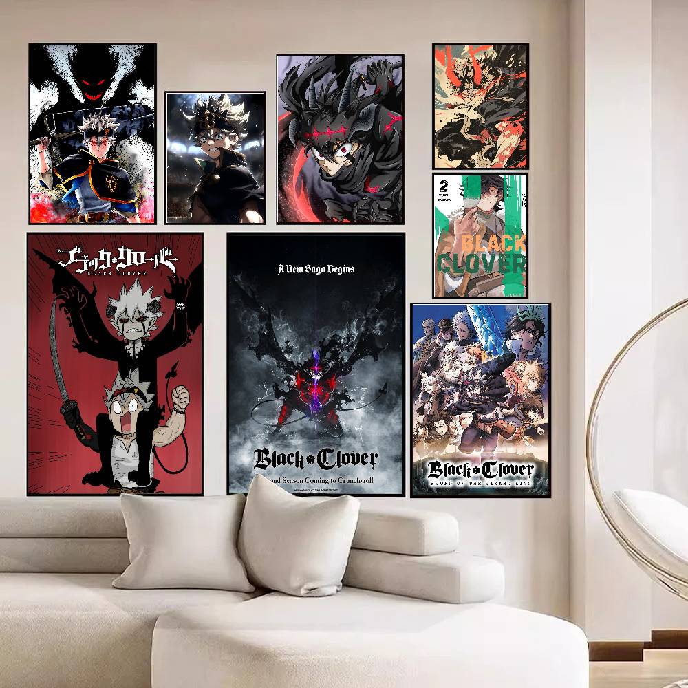 อะนิเมะแบล็คโคลเวอร์โปสเตอร์โป - Black Clover Grimoire บทวิจารณ์และราคา