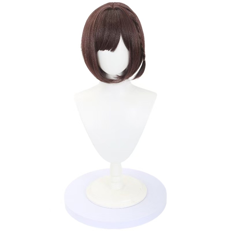 วิกผมสีชมพูยาวสังเคราะห์ที่ได้ - Anime Cosplay Drawing บทวิจารณ์และราคา