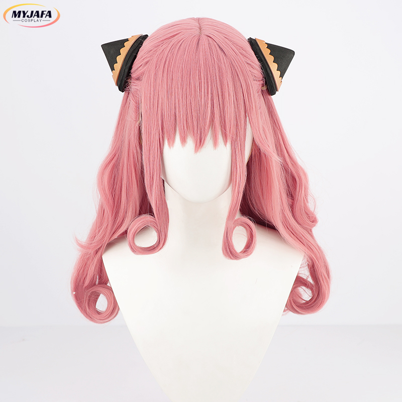 วิกผมคอสเพลย์แอนนิเมะสีชมพูม้ว - Anime Cosplay Anya บทวิจารณ์และราคา