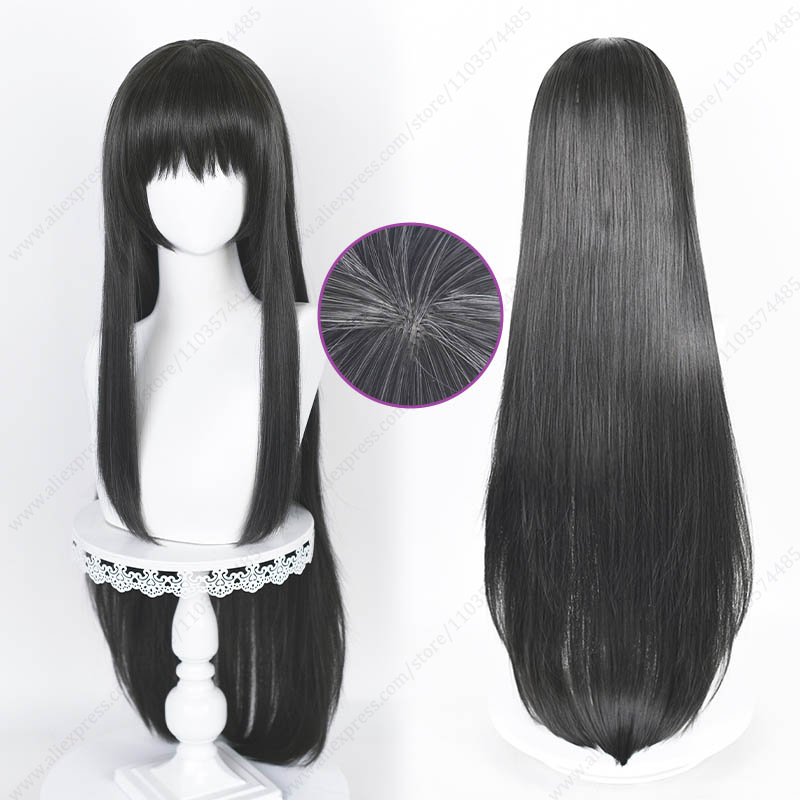 Akemi Homura วิกผมคอสเพลย์ยาว9 - Anime Cosplay Long Black Hair บทวิจารณ์และราคา