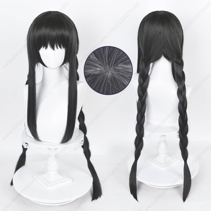 Akemi Homura วิกผมคอสเพลย์ยาว9 - Anime Cosplay Long Black Hair บทวิจารณ์และราคา