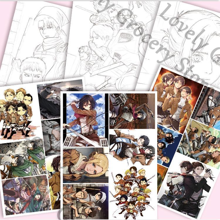 อะนิเมะ Eren Jaeger Mikasa · A - Anime Cosplay Drawing บทวิจารณ์และราคา