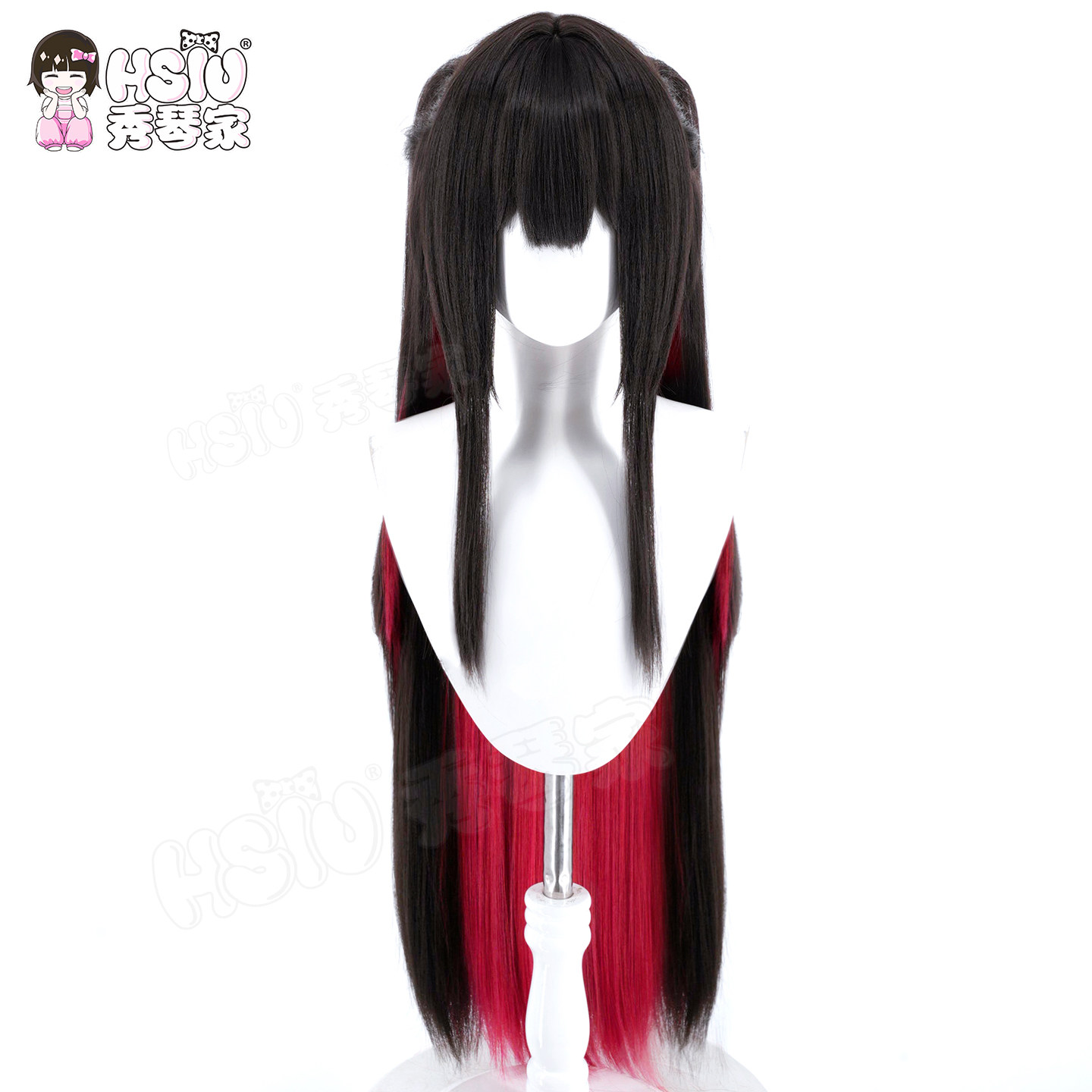 HSIU เกมอาซูร์ เลน ฮัตสึซึกิคอ - Anime Cosplay Long Black Hair บทวิจารณ์และราคา
