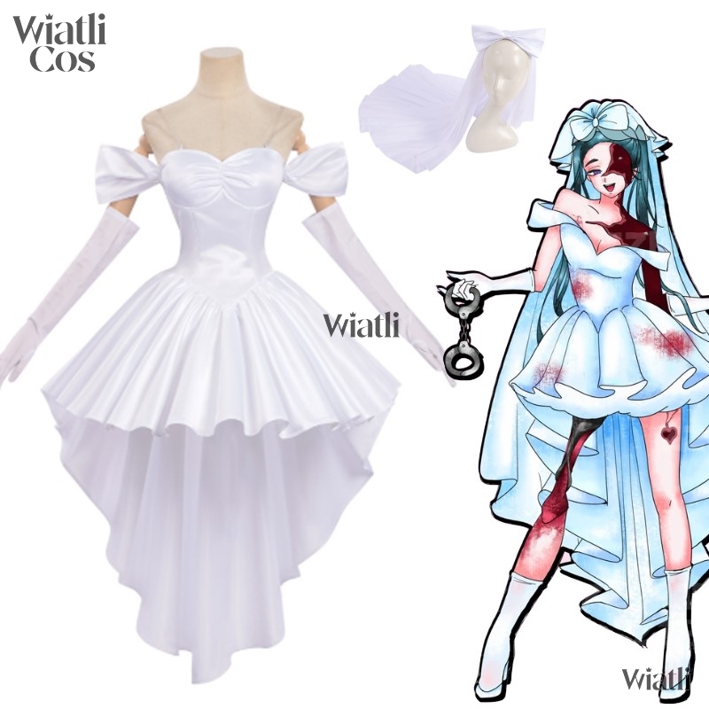 ชุดคอสเพลย์ซูอา ชุดแต่งงานสีขา - Anime Zombie Cosplay บทวิจารณ์และราคา