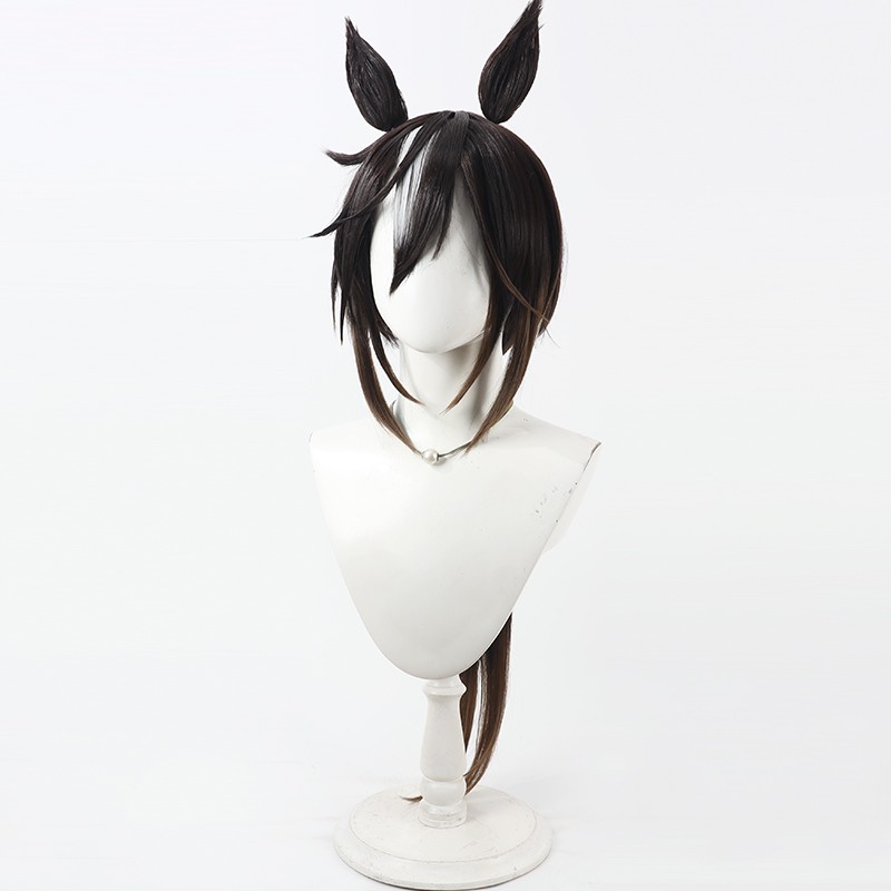 วิกผมคอสเพลย์ Umamusume Pretty - Anime Cosplay Long Black Hair บทวิจารณ์และราคา