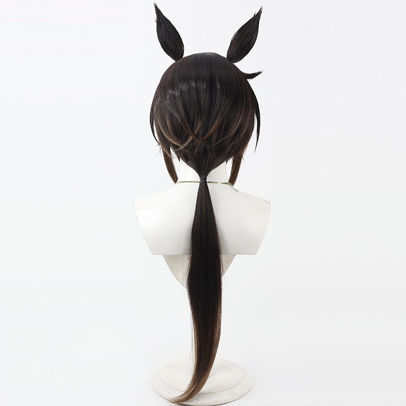 วิกผมคอสเพลย์ Umamusume Pretty - Anime Cosplay Long Black Hair บทวิจารณ์และราคา