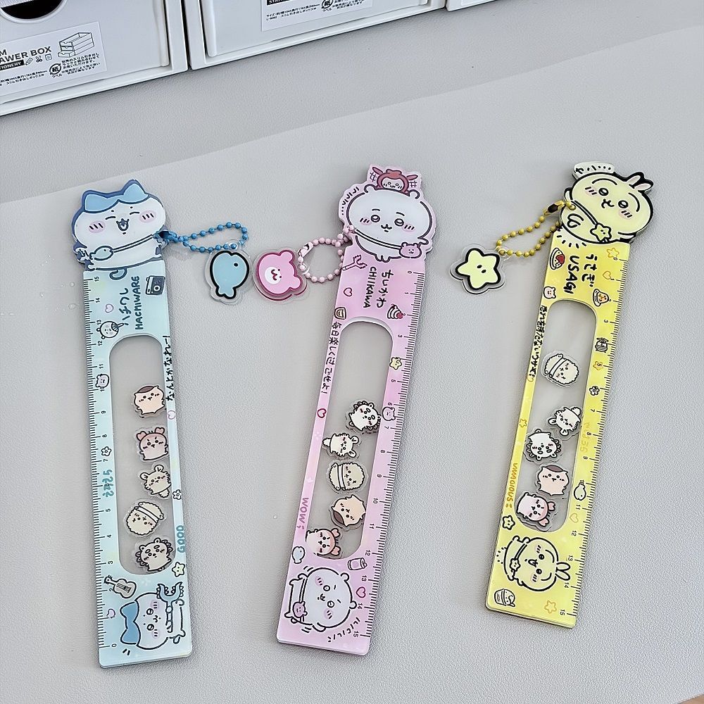 ไม้บรรทัดอะคริลิกใสลายการ์ตูนช - Anime Cosplay Drawing บทวิจารณ์และราคา