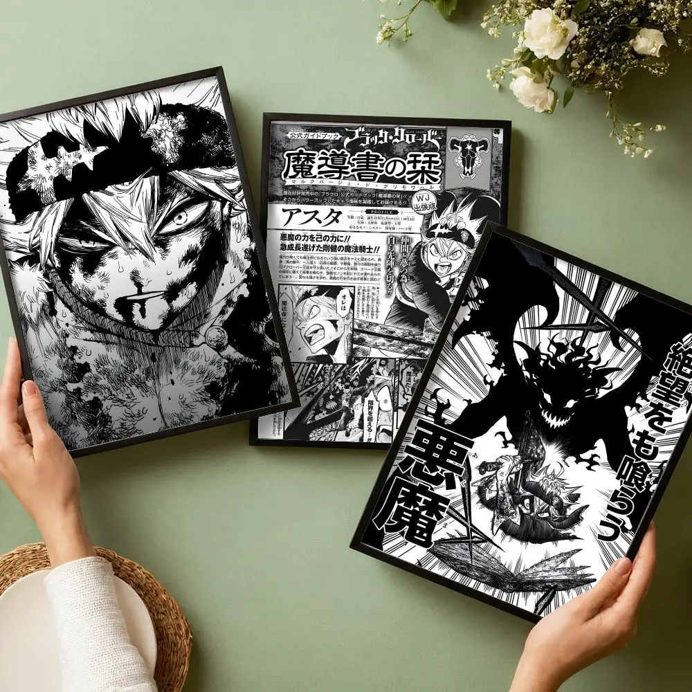 อะนิเมะ บี-แบล็ค โคลเวอร์โปสเต - Black Clover Grimoire บทวิจารณ์และราคา