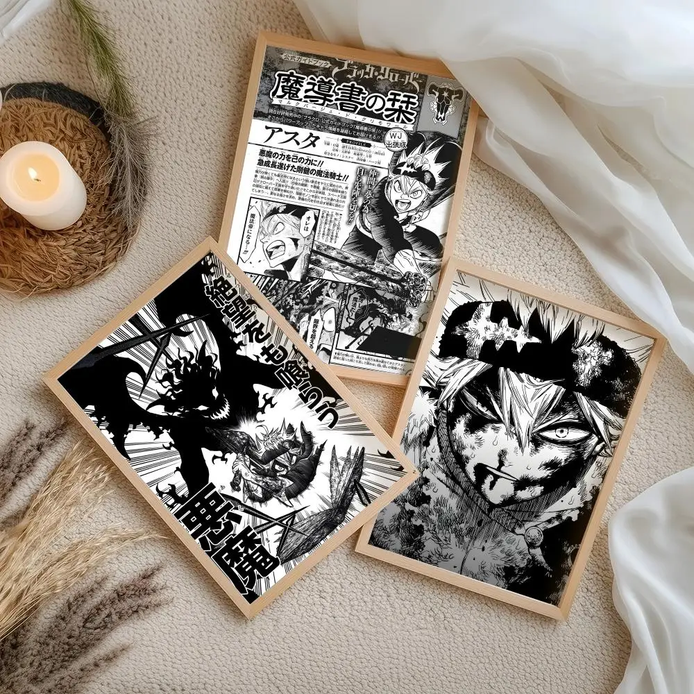 อะนิเมะ บี-แบล็ค โคลเวอร์โปสเต - Black Clover Grimoire บทวิจารณ์และราคา