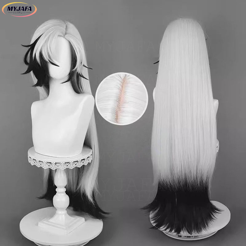 วิกผมคอสเพลย์คุณภาพสูงจากเกม H - Anime Cosplay Long Black Hair บทวิจารณ์และราคา