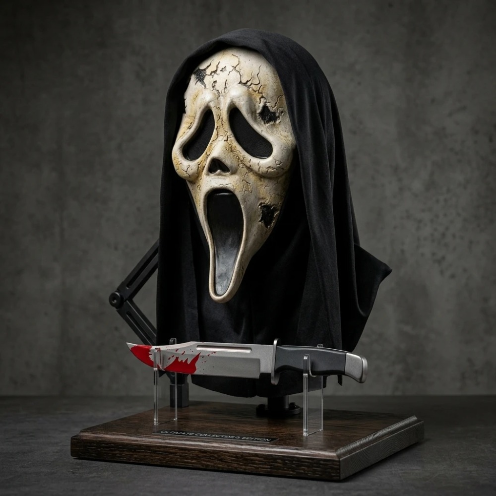 หน้ากากยางลาเท็กซ์ลายหน้าผี Sc - Anime Cosplay Face บทวิจารณ์และราคา