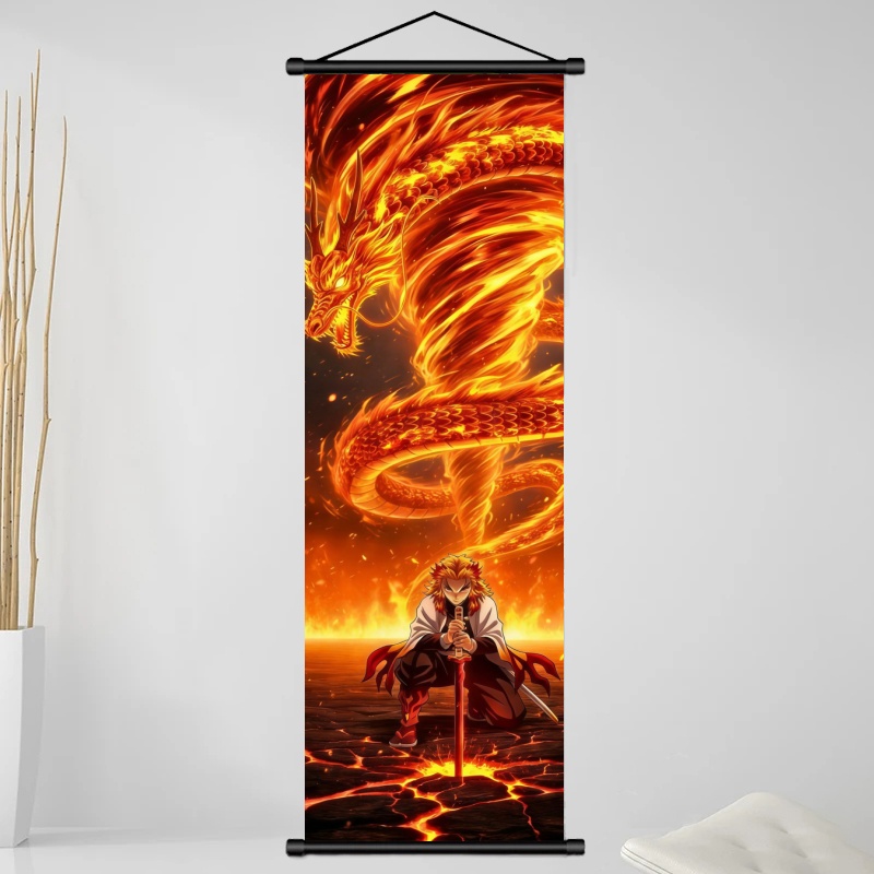 ผ้าพิมพ์ลายอนิเมะ Demon Slayer - Anime Cosplay Props บทวิจารณ์และราคา