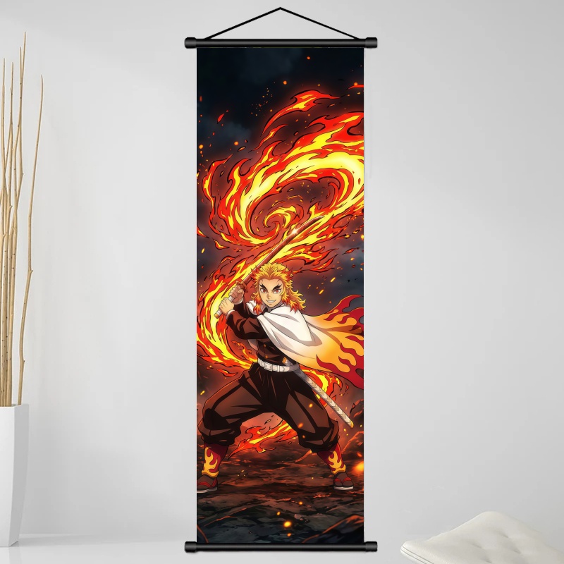ผ้าพิมพ์ลายอนิเมะ Demon Slayer - Anime Cosplay Props บทวิจารณ์และราคา