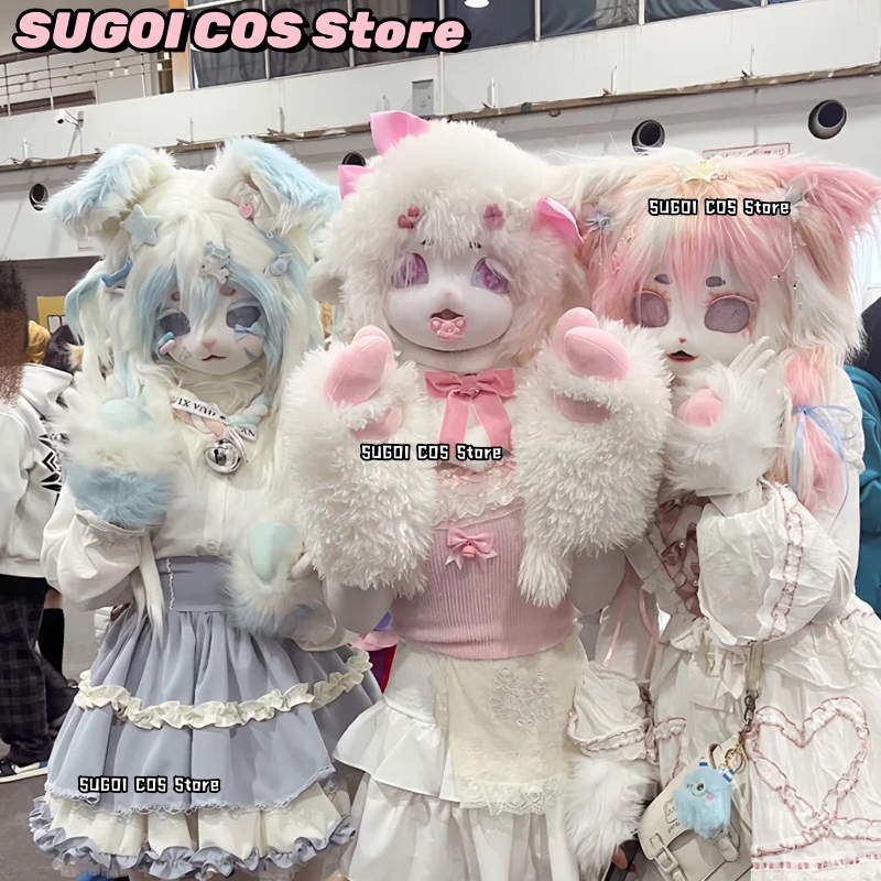 หน้ากากขนสัตว์น่ารักแบบคิกุรุม - Anime Cosplay Mask บทวิจารณ์และราคา