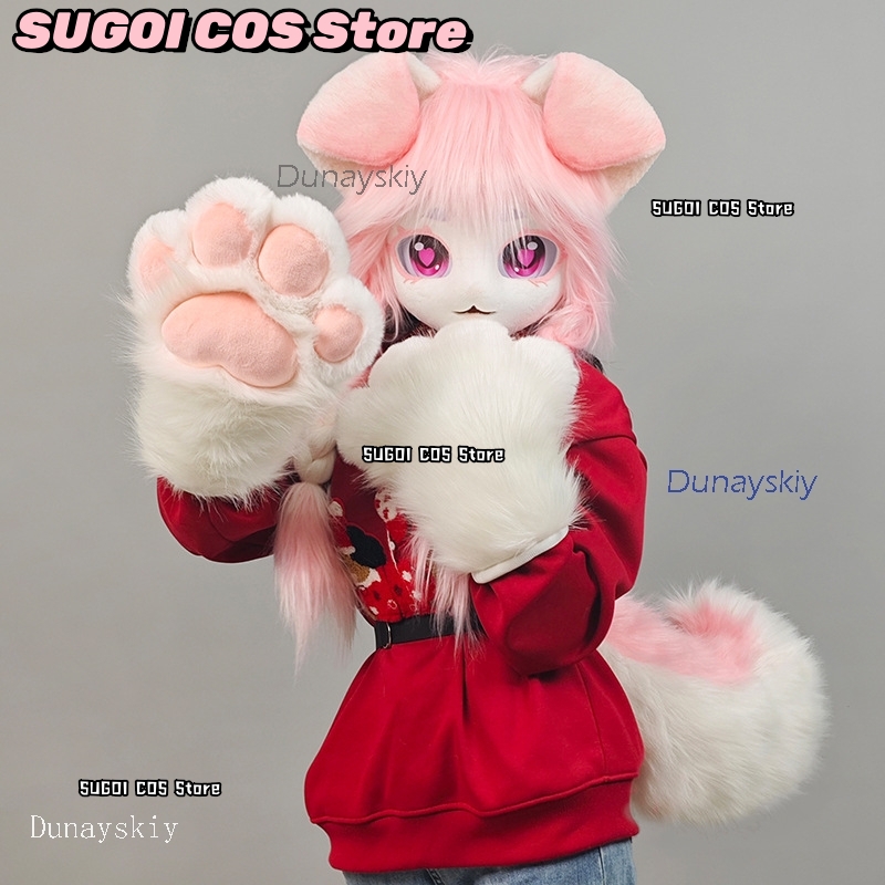 หน้ากากขนสัตว์น่ารักแบบคิกุรุม - Anime Cosplay Mask บทวิจารณ์และราคา