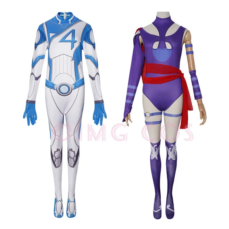 อินวิซิเบิ้ล วูแมน ไซล็อคคอสเพ - Anime Cosplay Jumpsuit บทวิจารณ์และราคา