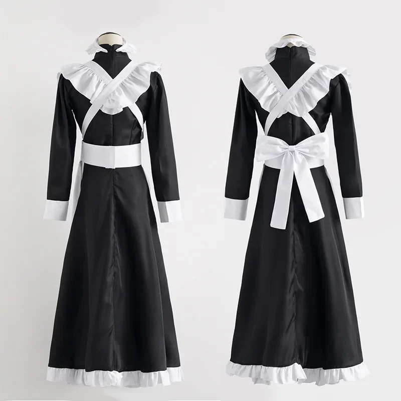 ชุดแม่บ้านสไตล์อังกฤษสีขาวดำคล - Anime Cosplay Shop บทวิจารณ์และราคา
