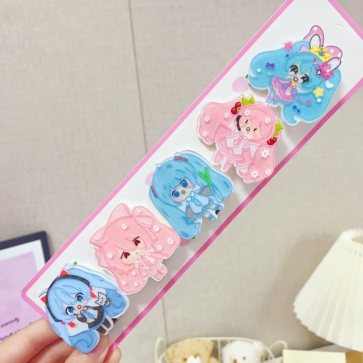 กิ๊บติดผมการ์ตูนฮัตสึเนะ มิกุ  - Cosplay Anime N บทวิจารณ์และราคา