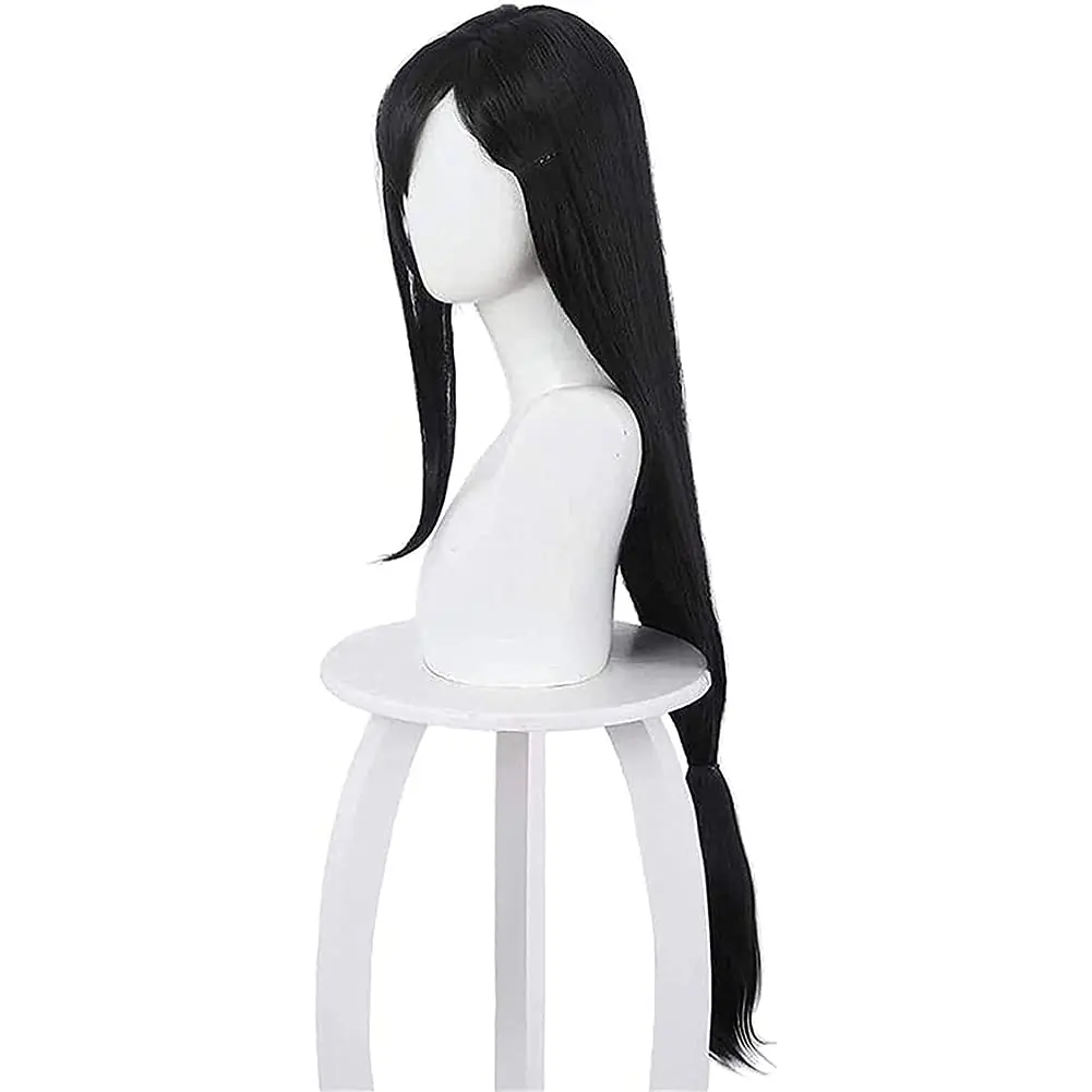 วิกคอสเพลย์ทีฟ่า ล็อคฮาร์ต วิก - Anime Cosplay Long Black Hair บทวิจารณ์และราคา