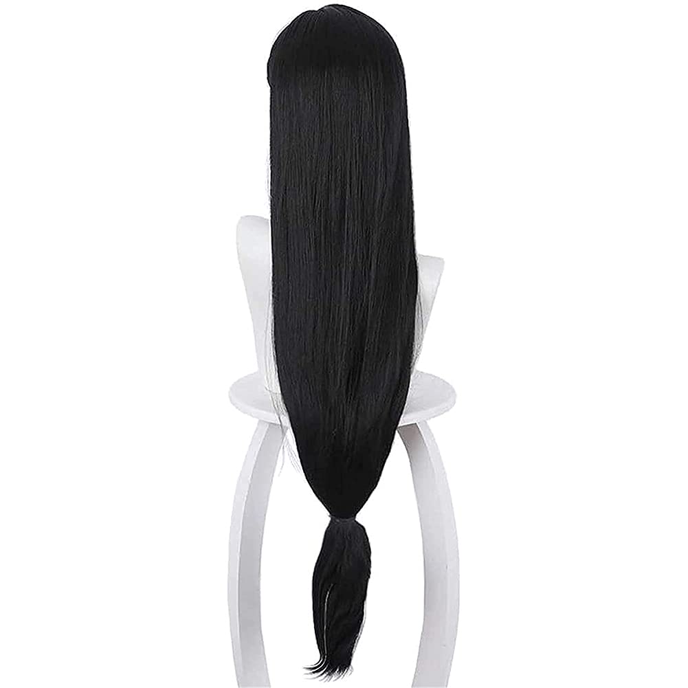 วิกคอสเพลย์ทีฟ่า ล็อคฮาร์ต วิก - Anime Cosplay Long Black Hair บทวิจารณ์และราคา