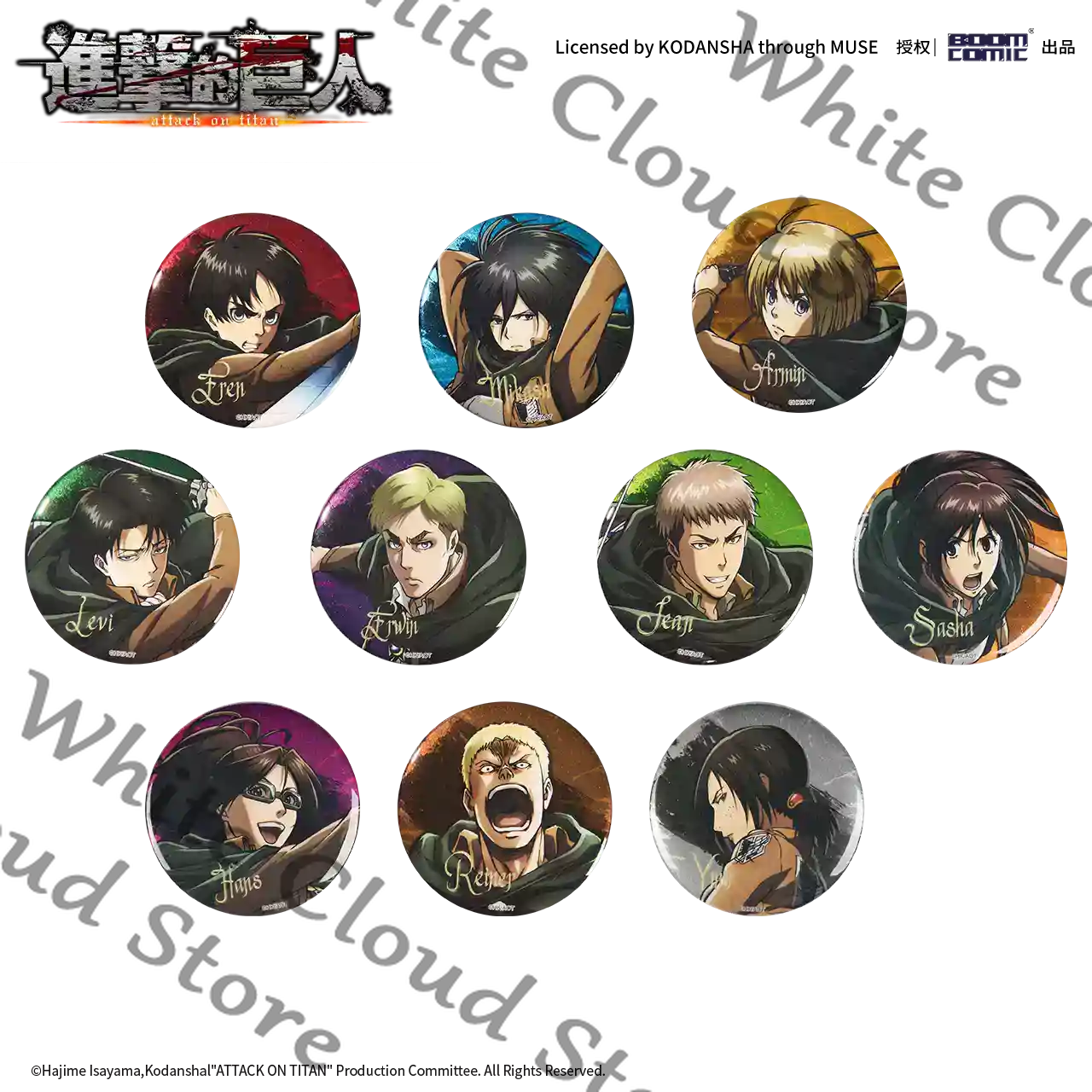 อะนิเมะ Attack on Titan ลีไว แ - Anime Cosplay Drawing บทวิจารณ์และราคา