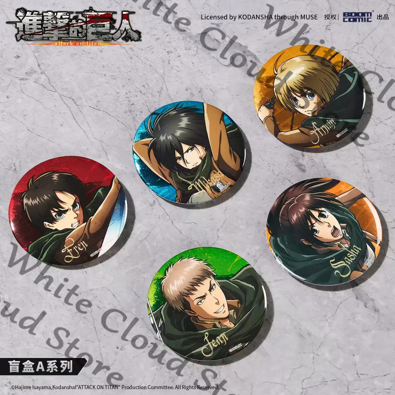 อะนิเมะ Attack on Titan ลีไว แ - Anime Cosplay Drawing บทวิจารณ์และราคา