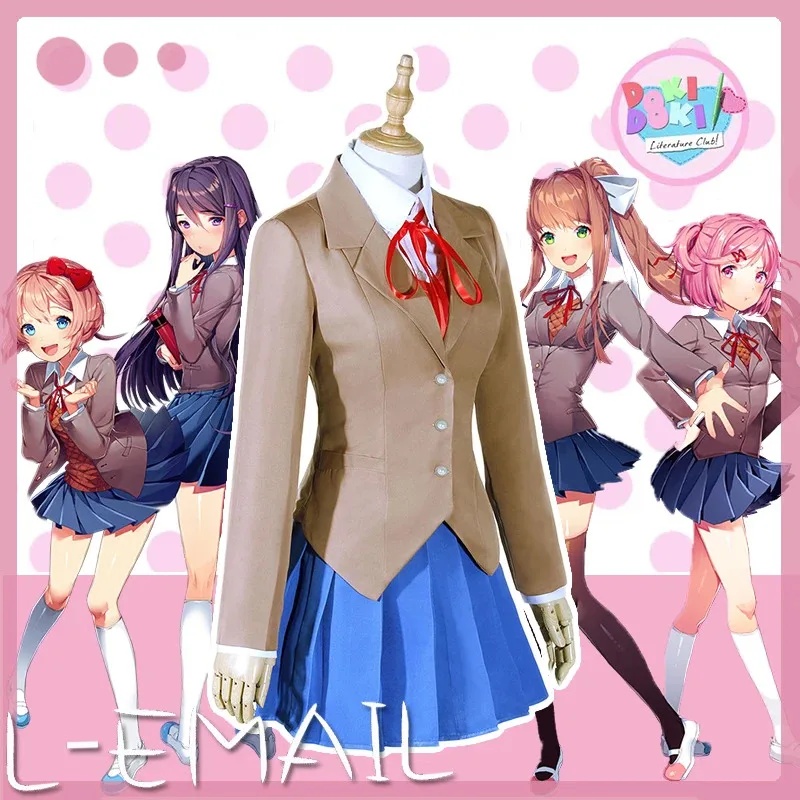 ซายโริ ยูริ นาตสึกิ โมนิกาคอสเ - Anime Cosplay Youtube Shorts บทวิจารณ์และราคา