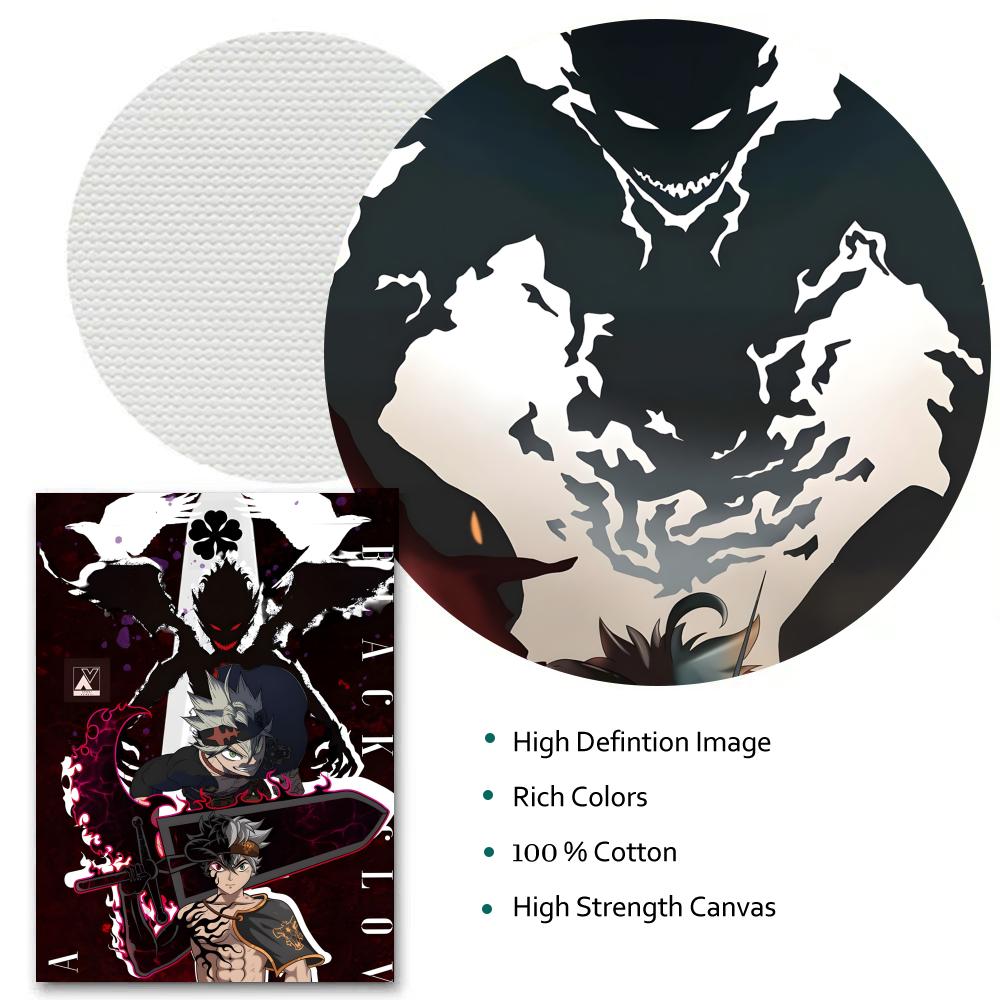 โปสเตอร์ HD อนิเมะธีมสุดฮิต นั - Black Clover Grimoire บทวิจารณ์และราคา
