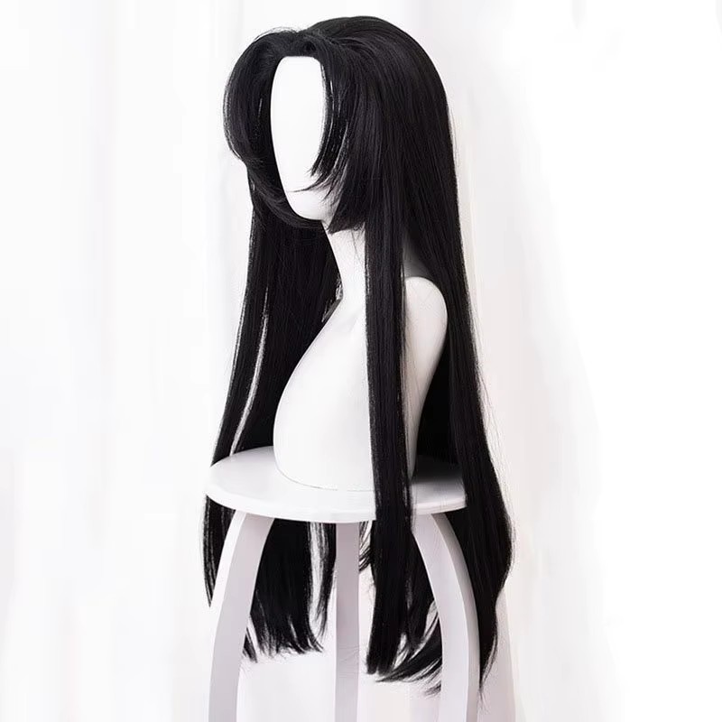 วิกผมคอสเพลย์อนิเมะ โคโจ คาเนะ - Anime Cosplay Long Black Hair บทวิจารณ์และราคา