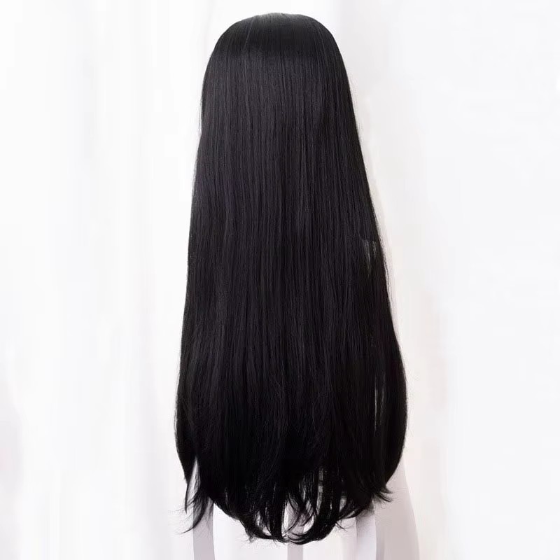 วิกผมคอสเพลย์อนิเมะ โคโจ คาเนะ - Anime Cosplay Long Black Hair บทวิจารณ์และราคา