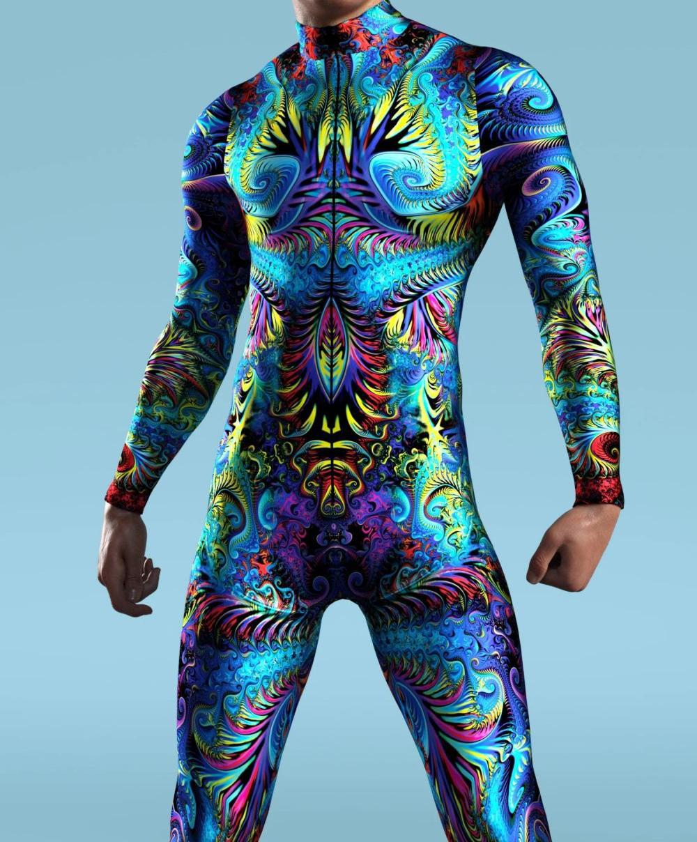 CyberPunk Jumpsuit Cool สีคอสเ - Anime Cosplay Drawing บทวิจารณ์และราคา