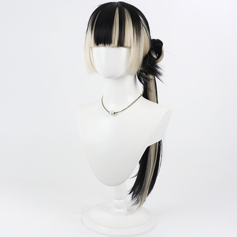 จูฟูเต ไรเดนคอสเพลย์วิกผมวีทูเ - Anime Cosplay Long Black Hair บทวิจารณ์และราคา