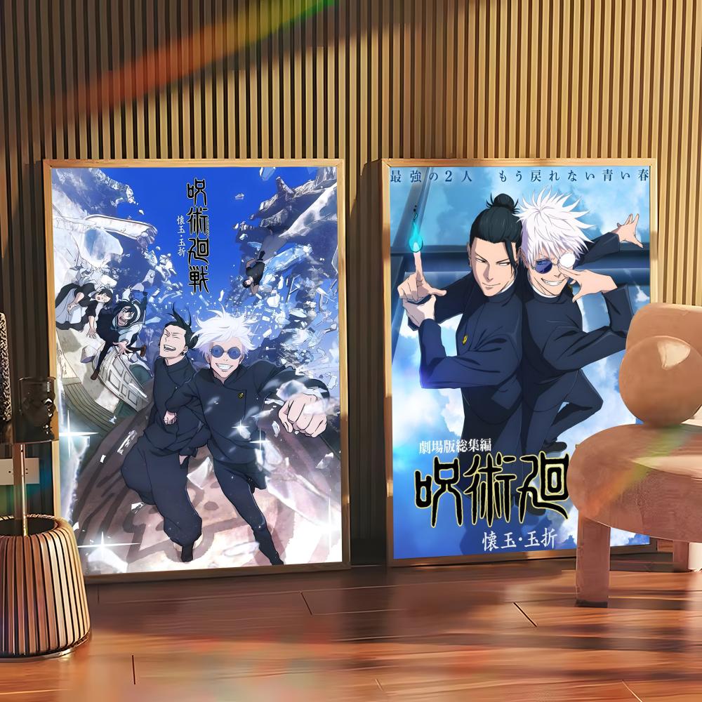 J-Jujutsu K-Kaisen โปสเตอร์อนิ - Black Clover Grimoire บทวิจารณ์และราคา