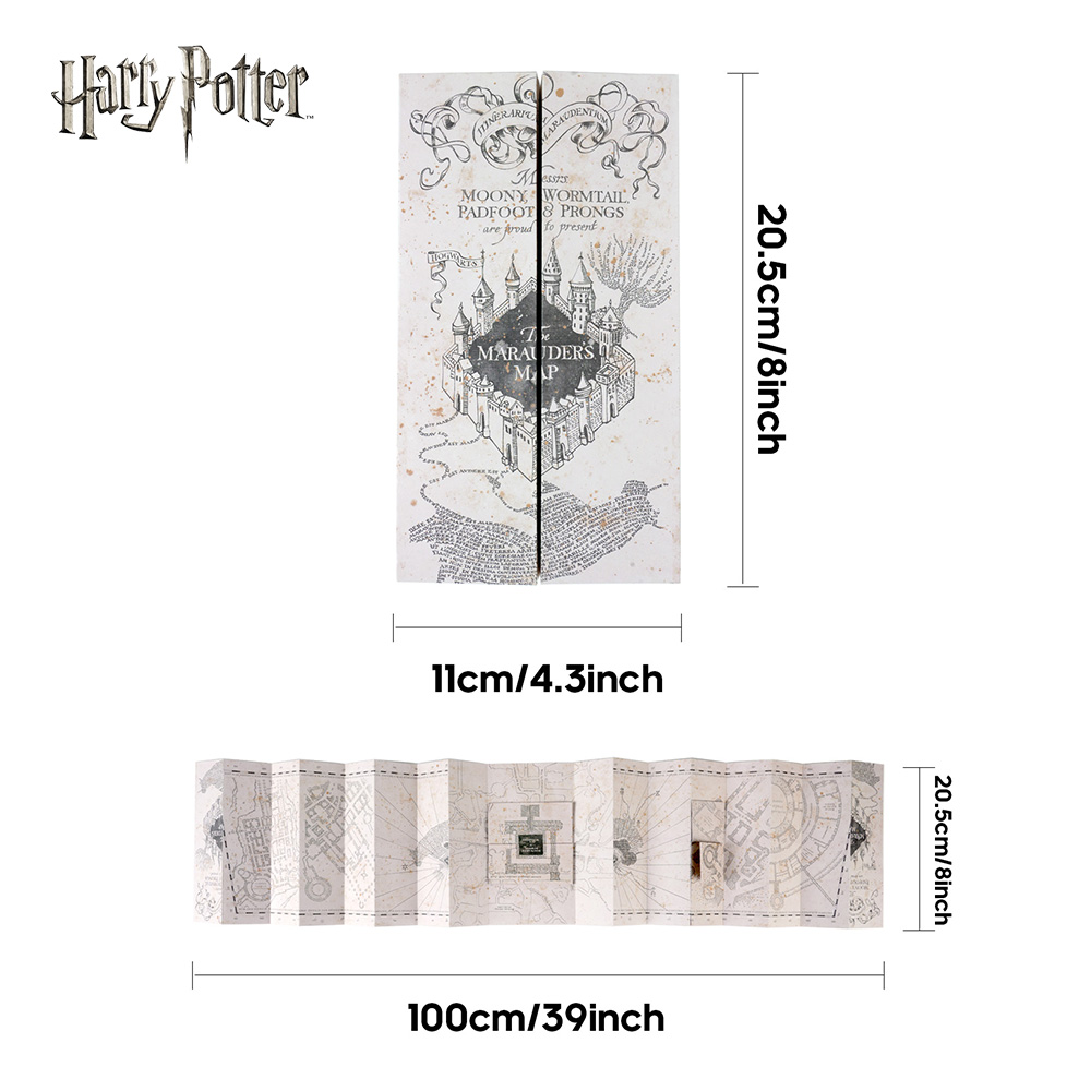 แผนที่โรงเรียนเวทมนตร์ของมารอด - Anime Cosplay Props บทวิจารณ์และราคา