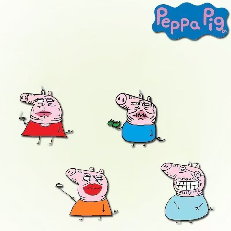 เข็มกลัดอะคริลิค Peppa Pig ลาย - Anime Cosplay Face บทวิจารณ์และราคา